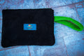 Toms Andre Terry Pouch Purse — Black/Green