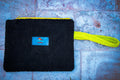 Toms Andre Terry Pouch Purse — Black/Yellow